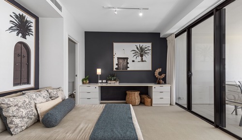Apartamento ejecutivo, 1 habitación, vistas al mar