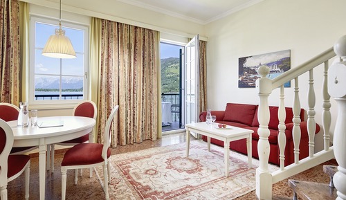 Habitación familiar, balcón, vistas al lago