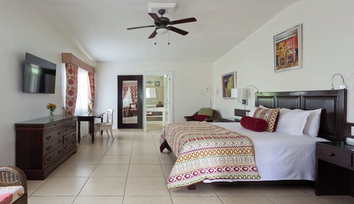 Suite junior, 1 cama de matrimonio grande, vistas al jardín