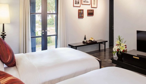 Suite, 2 camas individuales, en la zona del jardín