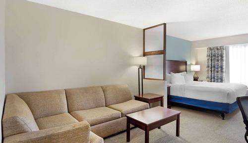 Suite, 1 cama de matrimonio grande, no fumadores, frigorífico y microondas (with Sofabed)