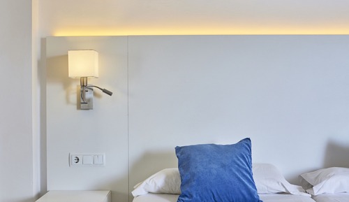 Habitación doble, vistas a la piscina