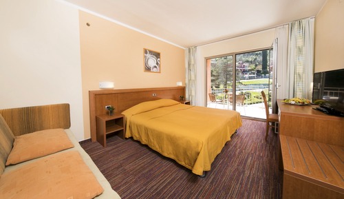 Superior double/twin room with extra bed and balcony