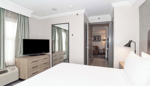 Suite estándar, 1 cama de matrimonio grande con sofá cama, cocina básica