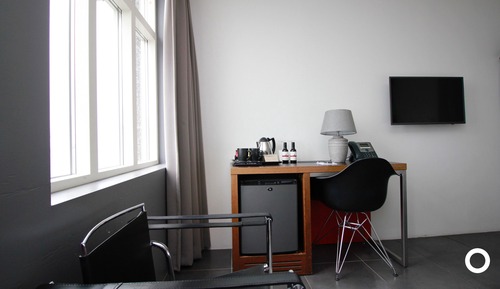 Habitación con 2 camas individuales, vistas al mar