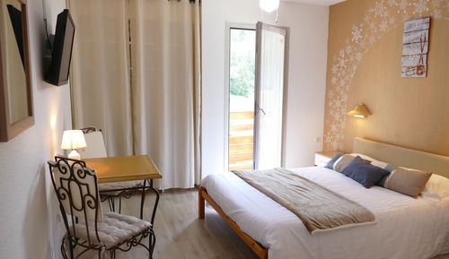 Habitación con 1 cama doble o 2 individuales