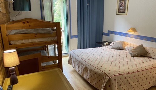 Habitación familiar, junto al lago