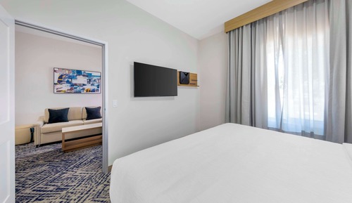 Suite, 1 cama de matrimonio grande, accesible para personas con discapacidad (with Single Sofabed)