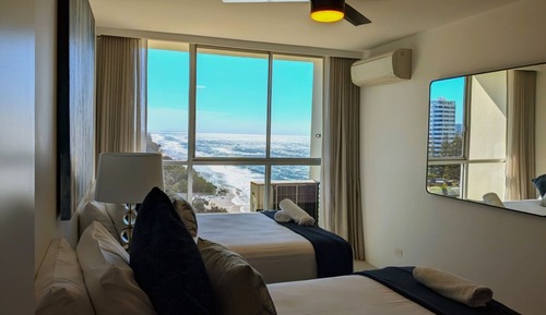 Apartamento Deluxe, 2 habitaciones, vistas a la playa