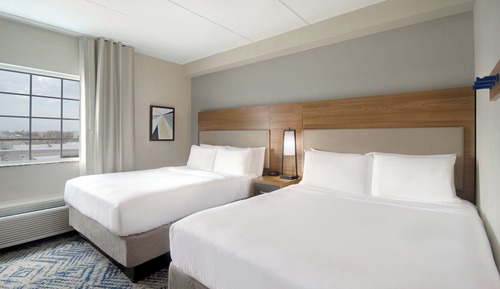 Suite estudio, 2 camas de matrimonio