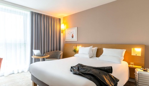 Habitación superior, 1 cama de matrimonio, accesible para personas con discapacidad