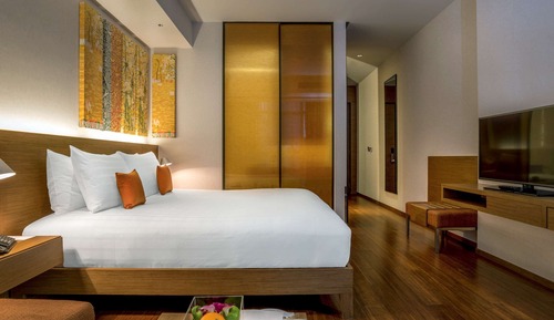 Habitación superior, 1 cama de matrimonio grande