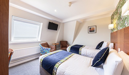 Twin Room with Coastal View