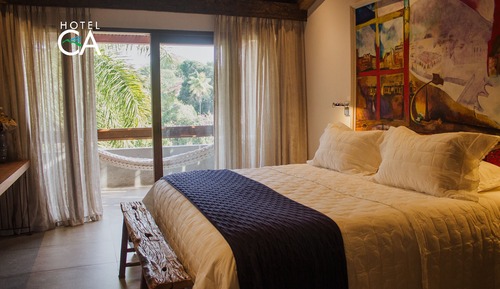 Suite junior, lanai, vistas al río (Suite das Aguas)