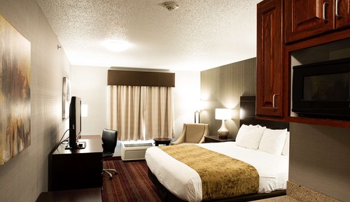 Habitación estándar, 1 cama de matrimonio grande, no fumadores, frigorífico y microondas