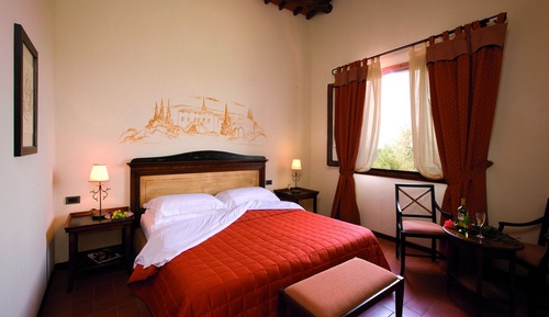Habitación clásica con 1 cama doble o 2 individuales, vistas al jardín