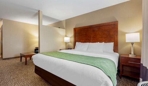 Suite, 1 cama de matrimonio grande con sofá cama
