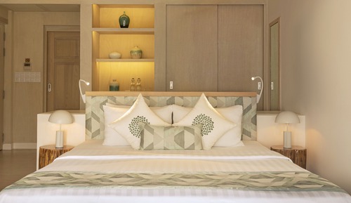 Habitación doble superior, 1 cama doble, vistas a la playa, frente a la playa