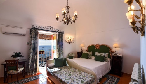 Habitación clásica doble, vistas al mar