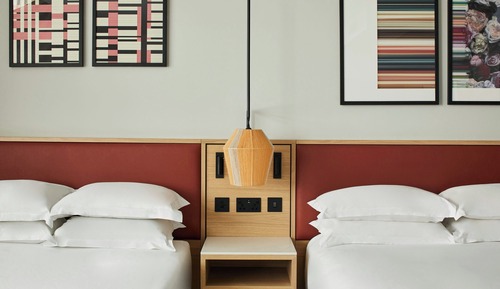 Habitación Deluxe doble, 2 camas dobles