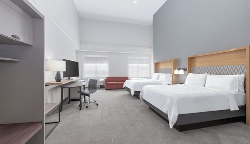 Habitación estándar, 2 camas de matrimonio