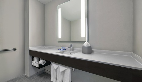 Habitación estándar, 1 cama de matrimonio grande (Communications, Accessible, Tub)