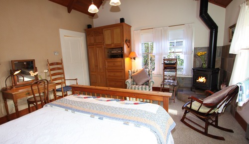 Habitación Confort doble, 1 cama de matrimonio grande, chimenea