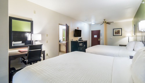 Habitación estándar, 2 camas de matrimonio, no fumadores