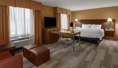 Suite estudio, 1 cama de matrimonio grande con sofá cama, fumadores