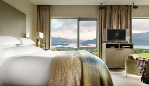 Suite estudio panorámica, 1 cama de matrimonio grande, vistas al lago