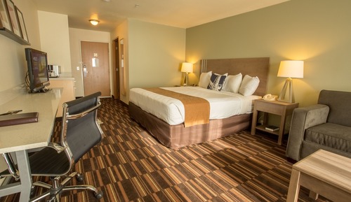 Suite, 1 cama de matrimonio grande con sofá cama