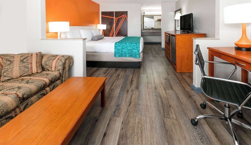 Habitación estándar, 1 cama de matrimonio grande, frigorífico