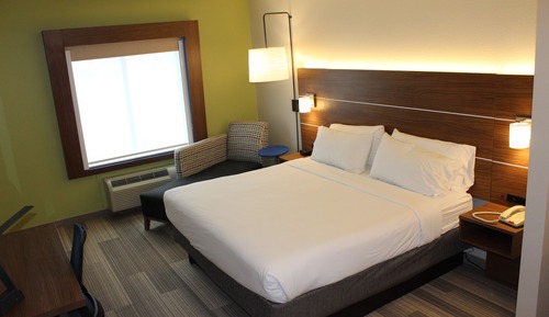 Habitación Deluxe, 1 cama de matrimonio grande, no fumadores (Hearing, Roll-In Shower)