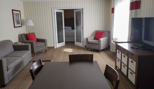 Suite superior, 1 cama de matrimonio grande con sofá cama, cocina