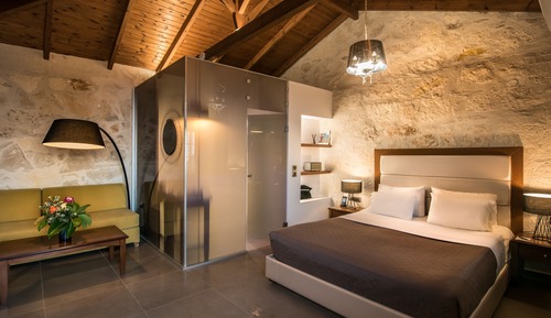 Suite, bañera de hidromasaje, vistas al mar (Stone)