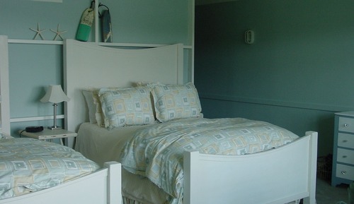 Habitación superior, 2 camas de matrimonio, bañera de hidromasaje, vistas al lago