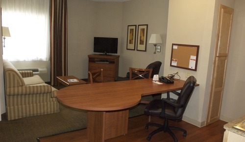 Suite estudio, 2 camas dobles, accesible para personas con discapacidad (Mobility)