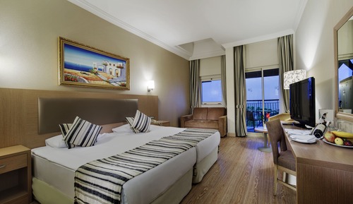 Habitación estándar, vistas parciales al mar
