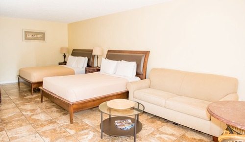 Suite estudio, 2 camas de matrimonio