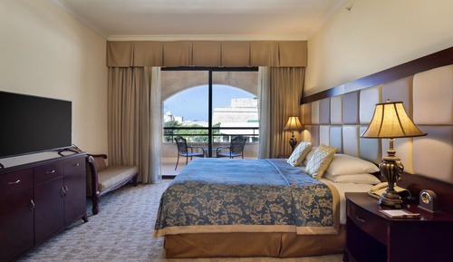 Habitación Deluxe, vistas parciales al mar