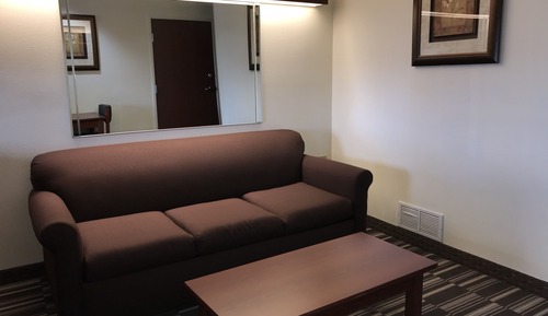 Suite, 1 cama de matrimonio con sofá cama