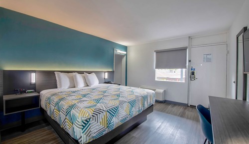 Habitación estándar, 1 cama de matrimonio grande, no fumadores, frigorífico y microondas