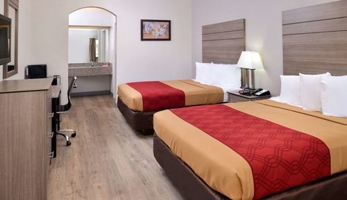 Habitación estándar, 2 camas de matrimonio, fumadores