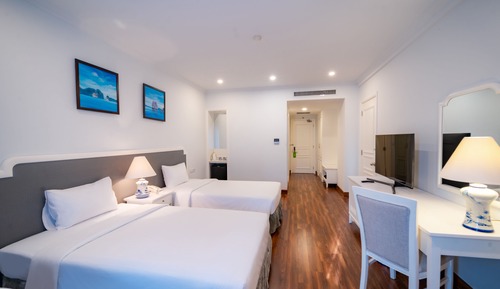 Habitación superior con 1 cama doble o 2 individuales