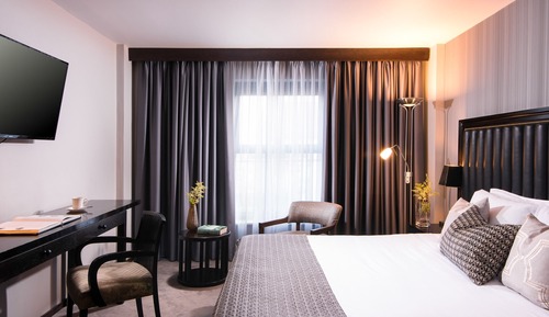 Habitación superior, 1 cama de matrimonio grande