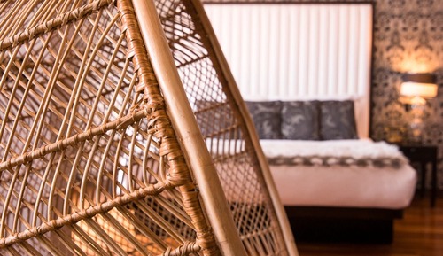 Suite junior, 1 cama de matrimonio grande, bañera de hidromasaje