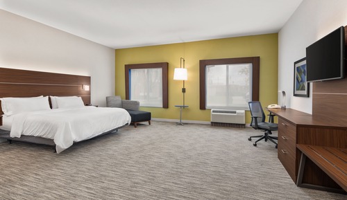 Suite, 1 cama de matrimonio grande (Comm Access,Roll-In Shower)