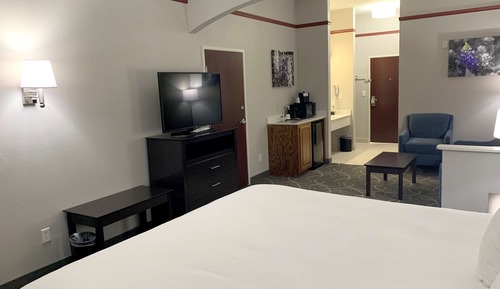 Suite Deluxe, 1 cama de matrimonio grande, no fumadores, frigorífico y microondas (with Sofabed)