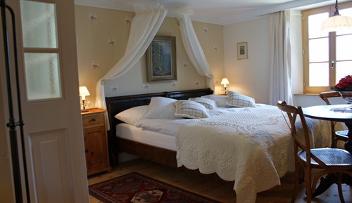 Habitación Deluxe con 1 cama doble o 2 individuales, no fumadores, vistas a la montaña