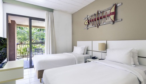 Suite superior, varias camas